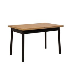 Ruokapöytä Asir, 153x75x75cm, musta/beige hinta ja tiedot | Ruokapöydät | hobbyhall.fi