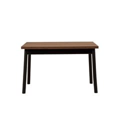 Ruokapöytä Asir, 120x77x75cm, musta hinta ja tiedot | Ruokapöydät | hobbyhall.fi