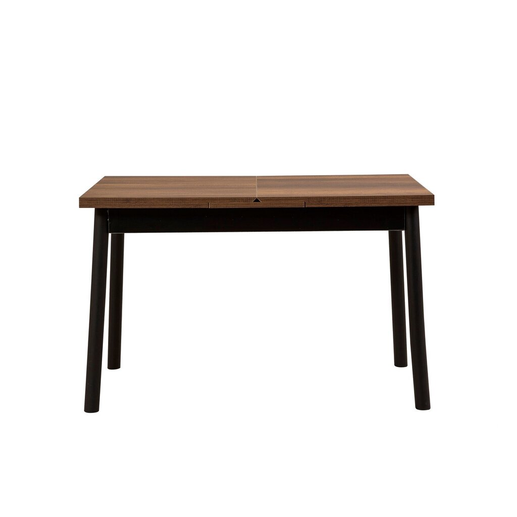 Ruokapöytä Asir, 153x75x75cm, musta/beige hinta ja tiedot | Ruokapöydät | hobbyhall.fi