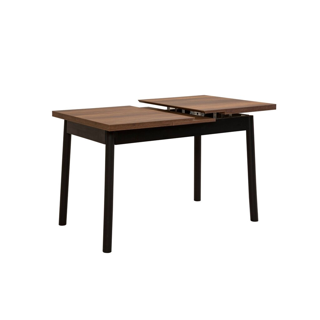 Ruokapöytä Asir, 153x75x75cm, musta/beige hinta ja tiedot | Ruokapöydät | hobbyhall.fi