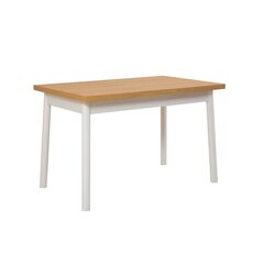 Ruokapöytä Asir, 120x77x75cm, beige/valkoinen hinta ja tiedot | Ruokapöydät | hobbyhall.fi