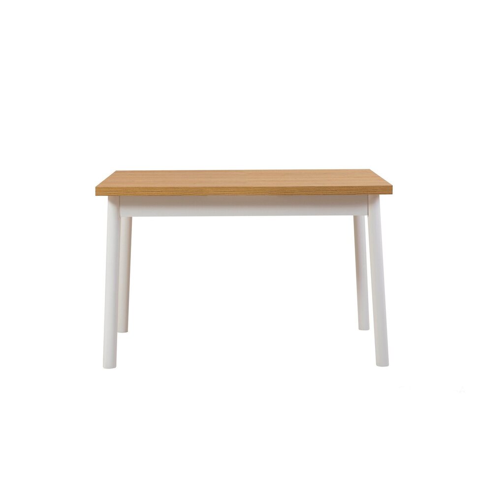 Ruokapöytä Asir, 120x77x75cm, beige/valkoinen hinta ja tiedot | Ruokapöydät | hobbyhall.fi