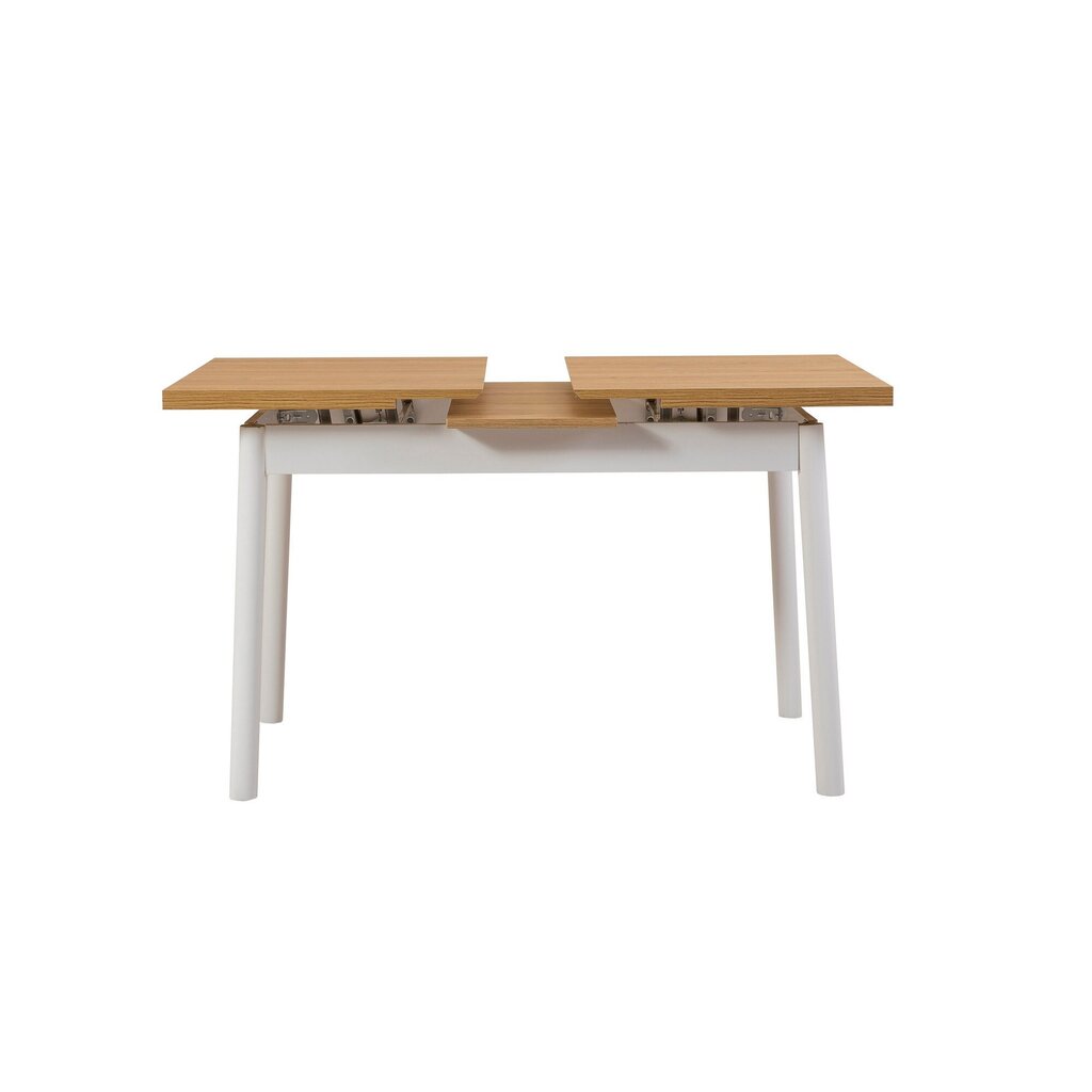 Ruokapöytä Asir, 153x75x75cm, valkoinen/beige hinta ja tiedot | Ruokapöydät | hobbyhall.fi