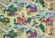 AW Rugs lastenhuoneen matto Candy Town 140x200 cm hinta ja tiedot | Isot matot | hobbyhall.fi