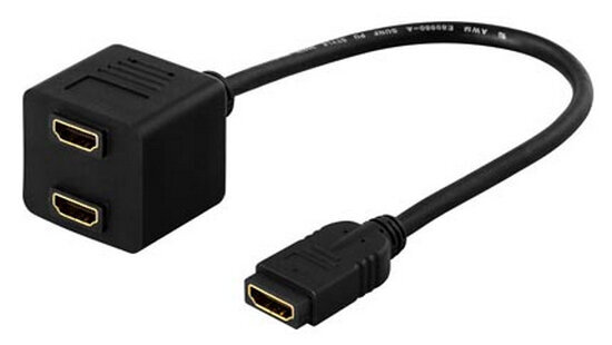 Deltaco HDMI-13, HDMI, 0.1m hinta ja tiedot | Kaapelit ja adapterit | hobbyhall.fi