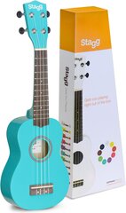 Sopraano ukulele + kotelo Stagg US-OCEAN hinta ja tiedot | Kitarat | hobbyhall.fi