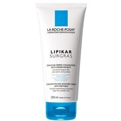 La Roche-Posay LIPIKAR Surgras Shower Cream (Dry Skin) - Moisturizing Shower Gel 400ml hinta ja tiedot | Suihkusaippuat ja suihkugeelit | hobbyhall.fi