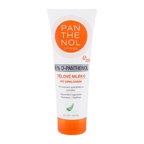 Panthenol Omega 9% D-Panthenol After-Sun Lotion Aloe Vera - Soothing body lotion after sunbathing 250ml hinta ja tiedot | Aurinkovoiteet | hobbyhall.fi