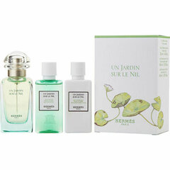 Hermes Un Jardin Sur Le Nil EDT gift set 50 ml, body lotion 40 ml and shower gel 40 ml 50ml hinta ja tiedot | Naisten hajuvedet | hobbyhall.fi