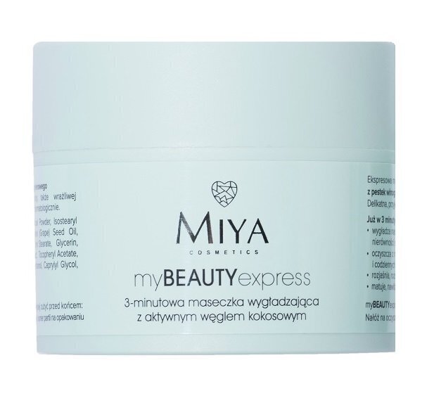 Puhdistava kasvonaamio Miya My Beauty Express, 50 g hinta ja tiedot | Kasvonaamiot ja silmänalusaamiot | hobbyhall.fi