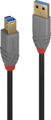 Lindy USB-A/USB-B, 5 m hinta ja tiedot | Kaapelit ja adapterit | hobbyhall.fi