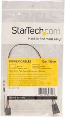 StarTech, FAN4EXT12 4 PIN - 4 PIN hinta ja tiedot | Kaapelit ja adapterit | hobbyhall.fi