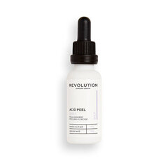 Kasvojen kuorinta rasvaiselle iholle Revolution Skincare Acid Peel, 30 ml hinta ja tiedot | Kasvojen puhdistusaineet | hobbyhall.fi