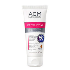 Sävytetty aurinkosuojavoide ACM SPF 50+ Dépiwhite M (sävytetty suojavoide), 40 ml hinta ja tiedot | Kasvovoiteet | hobbyhall.fi