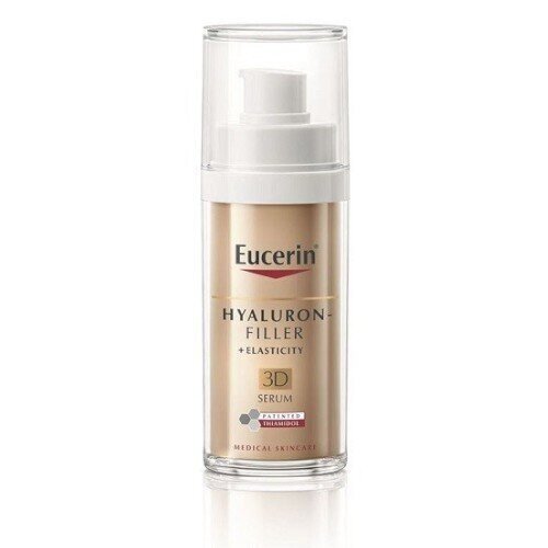 Eucerin Hyaluron-Filler + Elasticity 3D ihoseerumi 30 ml hinta ja tiedot | Kasvoöljyt ja seerumit | hobbyhall.fi