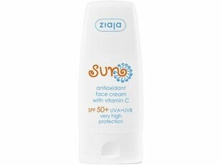 Aurinkovoide C-vitamiini SPF50+ Ziaja, 50 ml hinta ja tiedot | Aurinkovoiteet | hobbyhall.fi