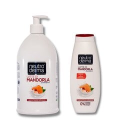 Mantelimaito-käsisaippua ja suihkugeeli, 1000ml + 750ml hinta ja tiedot | Neutroderma Vartalonhoito | hobbyhall.fi