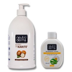 Käsisaippua Sheavoi ja intiimihygienian puhdistusaine Aloe ja kamomilla, 1000ml + 250ml hinta ja tiedot | Neutroderma Hajuvedet ja kosmetiikka | hobbyhall.fi