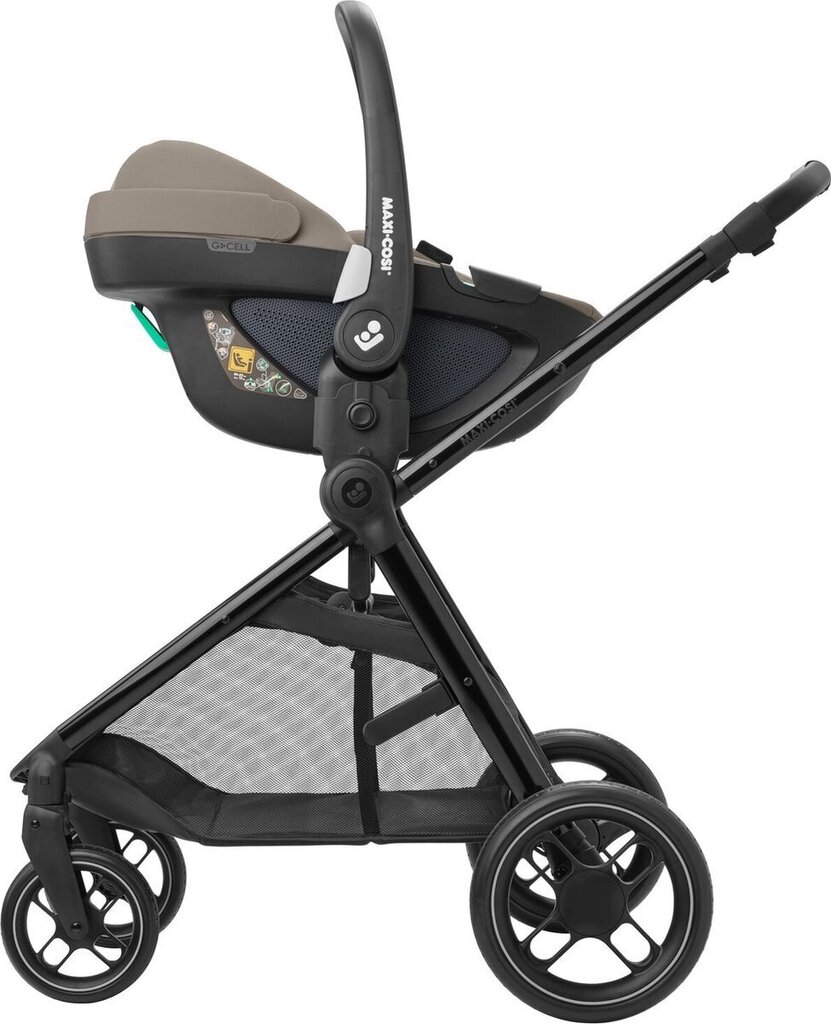 Maxi-Cosi yleisrattaat Zelia3 Luxe 2in1, Twillic Truffle hinta ja tiedot | Vaunut ja rattaat | hobbyhall.fi