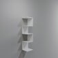 Seinähylly, Asir, 30x120x30 cm, valkoinen hinta ja tiedot | Hyllyt | hobbyhall.fi