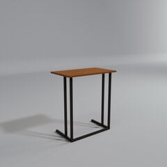 Sivupöytä, Asir, 60x73x40 cm, musta/tummanruskea hinta ja tiedot | Sohvapöydät | hobbyhall.fi