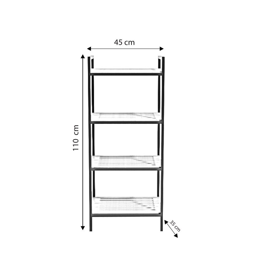 Kylpyhuoneen kaappi, Asir, beige/musta hinta ja tiedot | Kylpyhuonekaapit | hobbyhall.fi