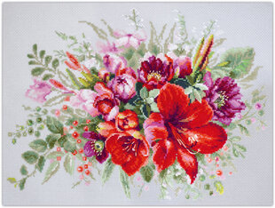 Ristipistopakkaukset Magic Needle Amaryllis Bouquet 210-314 hinta ja tiedot | Kirjontatarvikkeet | hobbyhall.fi