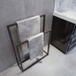 Kylpyhuonekaappi, Asir, musta hinta ja tiedot | Kylpyhuonekaapit | hobbyhall.fi