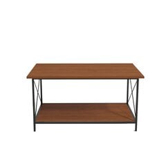 Kahvipöytä, Asir, 110x50x50 cm, ruskea/musta hinta ja tiedot | Sohvapöydät | hobbyhall.fi