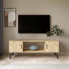 TV-taso, Asir, 150x60x40 cm, beige hinta ja tiedot | TV-tasot | hobbyhall.fi