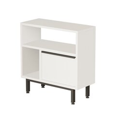 Sivupöytä, Asir, 60x60x25,5 cm, valkoinen hinta ja tiedot | Sohvapöydät | hobbyhall.fi