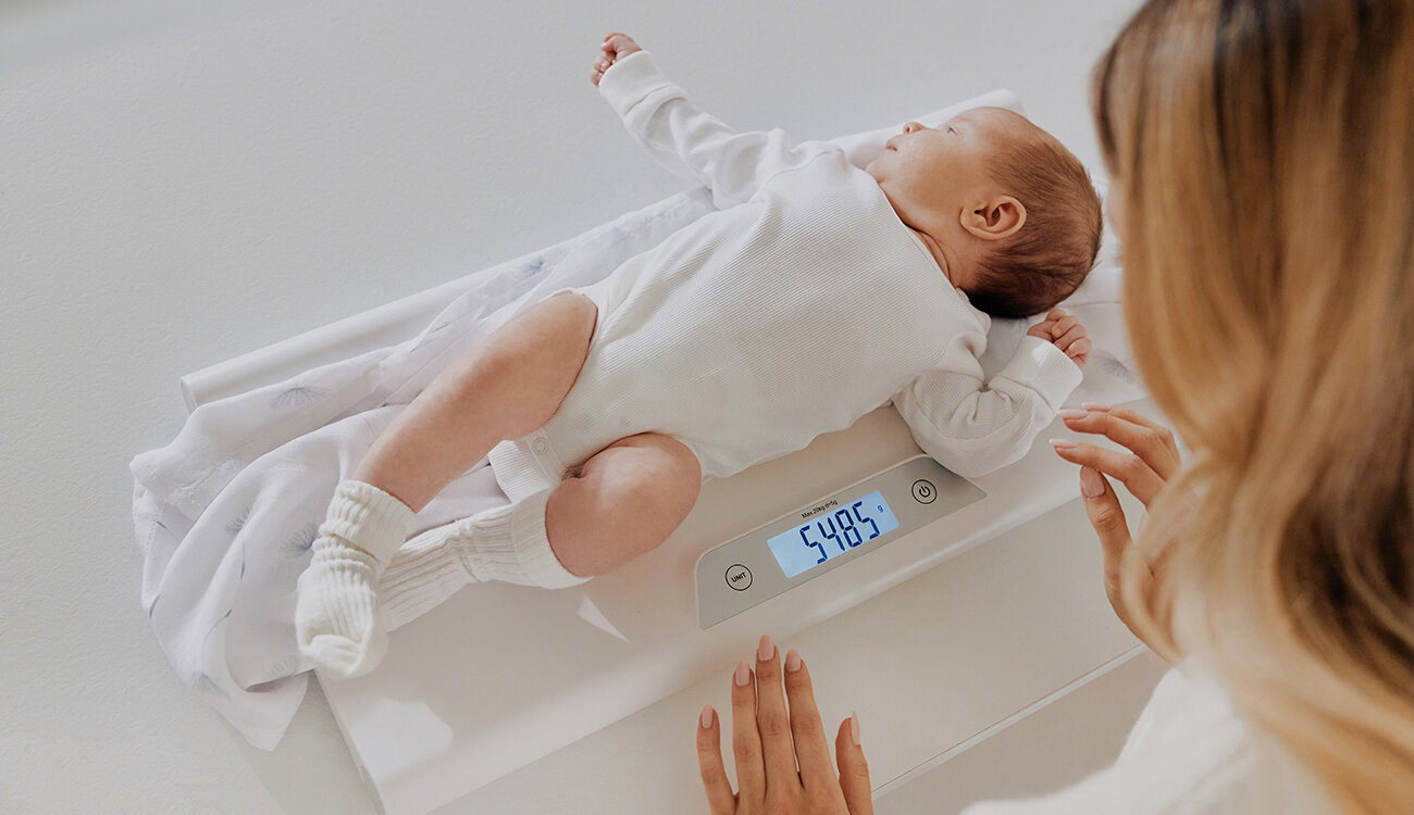Vaaka Lionelo Babybalance, valkoinen hinta ja tiedot | Vauvan terveydenhoito | hobbyhall.fi