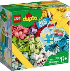 10958 LEGO® DUPLO Creative Birthday Party, 200 d. hinta ja tiedot | LEGOT ja rakennuslelut | hobbyhall.fi