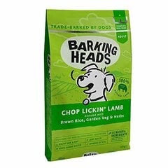 Barking Heads Chop Lickin Lamb lammas, 12 kg hinta ja tiedot | Koiran kuivaruoka | hobbyhall.fi