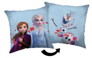 Koristetyyny Disney Frozen Leaves Cushion, Decorative cushion 40*40 cm hinta ja tiedot | Koristetyynyt ja tyynynpäälliset | hobbyhall.fi