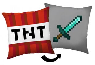 Koristetyyny Minecraft TNT Sword 40*40 hinta ja tiedot | Koristetyynyt ja tyynynpäälliset | hobbyhall.fi