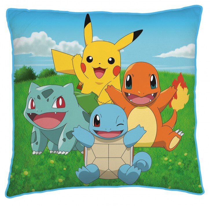 Koristetyyny Pokémon 40*40 cm hinta ja tiedot | Koristetyynyt ja tyynynpäälliset | hobbyhall.fi