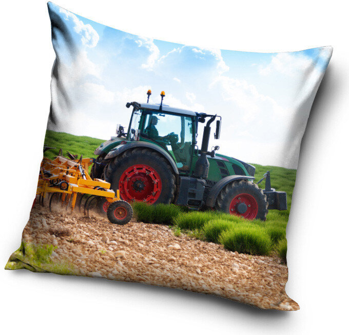 Koristetyyny Tractor 40x40 cm hinta ja tiedot | Koristetyynyt ja tyynynpäälliset | hobbyhall.fi