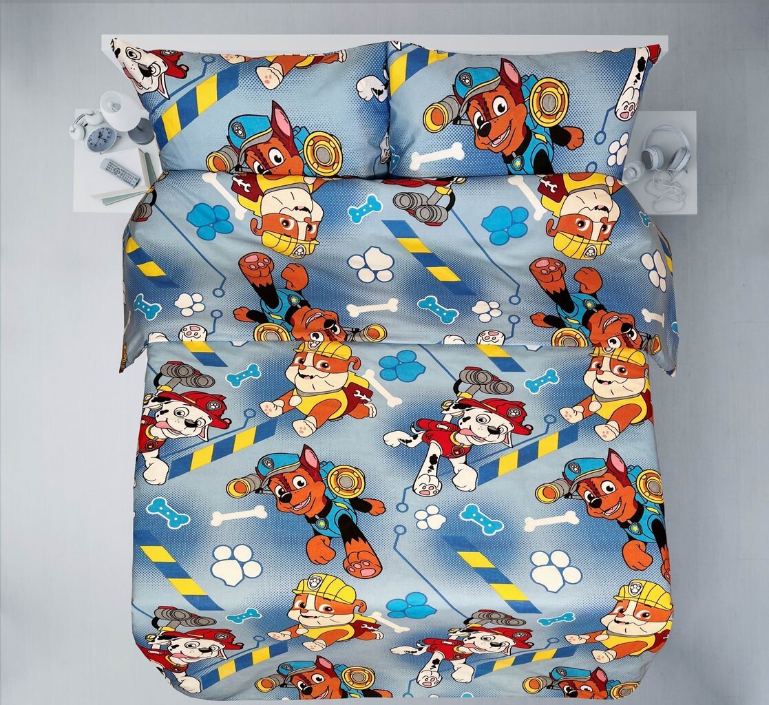 Lasten 3-osainen vuodevaatesetti Puppies , 90x120 hinta ja tiedot | Vuodevaatteet lapsille | hobbyhall.fi