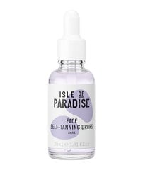 ISLE OF PARADISE Dark Self Tanning Drops 30ml hinta ja tiedot | Itseruskettavat voiteet | hobbyhall.fi
