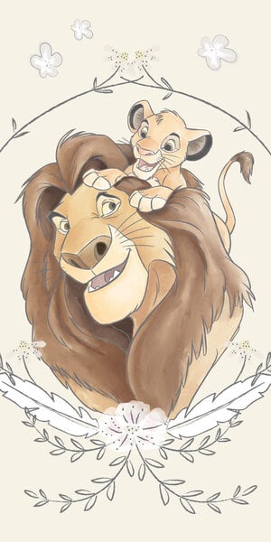 Pyyhe Disney Leijonakuningas Simba 70x140 cm