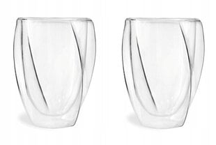 Vialli Design kaksinkertaiset lasiset juomalasipullot, 300 ml, 2 kpl hinta ja tiedot | Lasit, mukit ja kannut | hobbyhall.fi