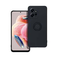 Forcell RING Xiaomi Redmi Note 12 4G, 6,67", Musta hinta ja tiedot | Puhelimen kuoret ja kotelot | hobbyhall.fi