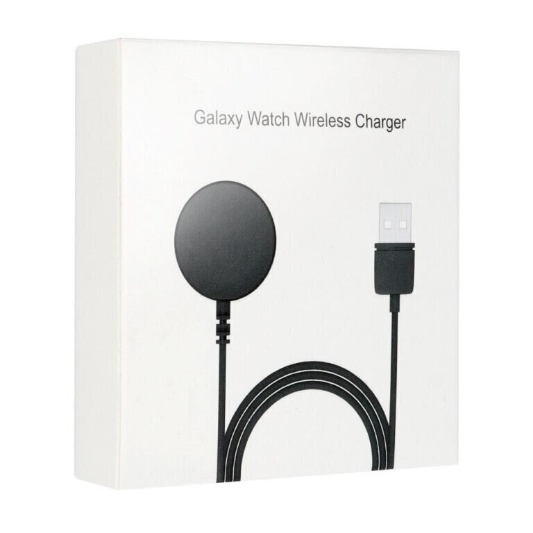 F10 Samsung Galaxy Watch –USB-kaapeli, Musta hinta ja tiedot | Älykellojen ja aktiivisuusrannekkeiden lisätarvikkeet | hobbyhall.fi
