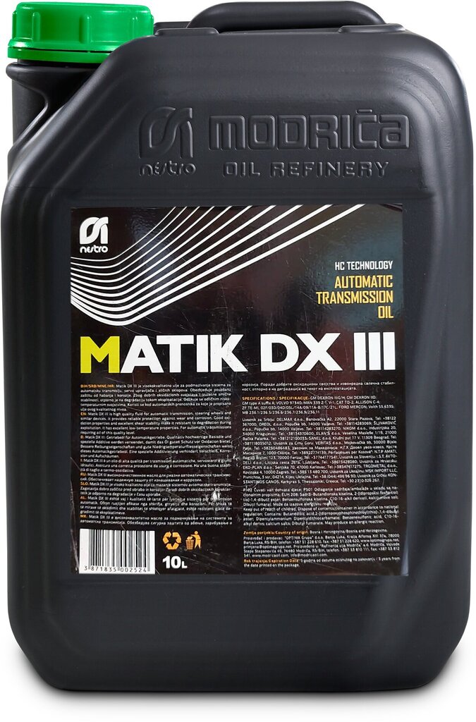 MATIK DX III, 10L hinta ja tiedot | Moottoriöljyt | hobbyhall.fi