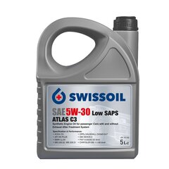 ATLAS C3 5W-30 Low SAPS, 5L hinta ja tiedot | SwissOil Autotuotteet | hobbyhall.fi