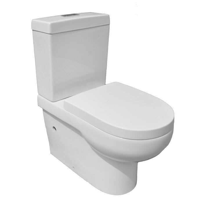 WC-istuin T1012R Rimless hinta ja tiedot | WC-istuimet | hobbyhall.fi