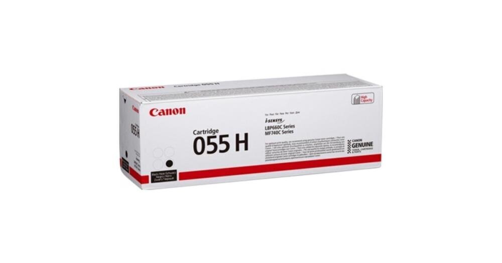 Canon 055 H Original, juoda hinta ja tiedot | Laserkasetit | hobbyhall.fi