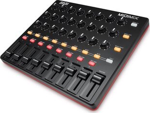 Akai Midimisx mikseri/DAW-ohjain USB, musta hinta ja tiedot | Soittimien lisätarvikkeet | hobbyhall.fi