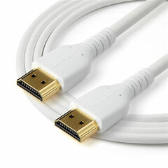 HDMI kaapeli Startech RHDMM2MPW, 2 m hinta ja tiedot | Kaapelit ja adapterit | hobbyhall.fi